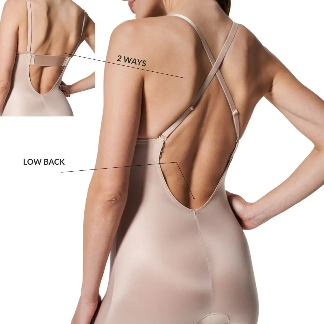 Backless Jumpsuit – Invisible Shaping Under Any Dress – CurvesWear
