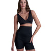 invisible high waist short bye bra black front