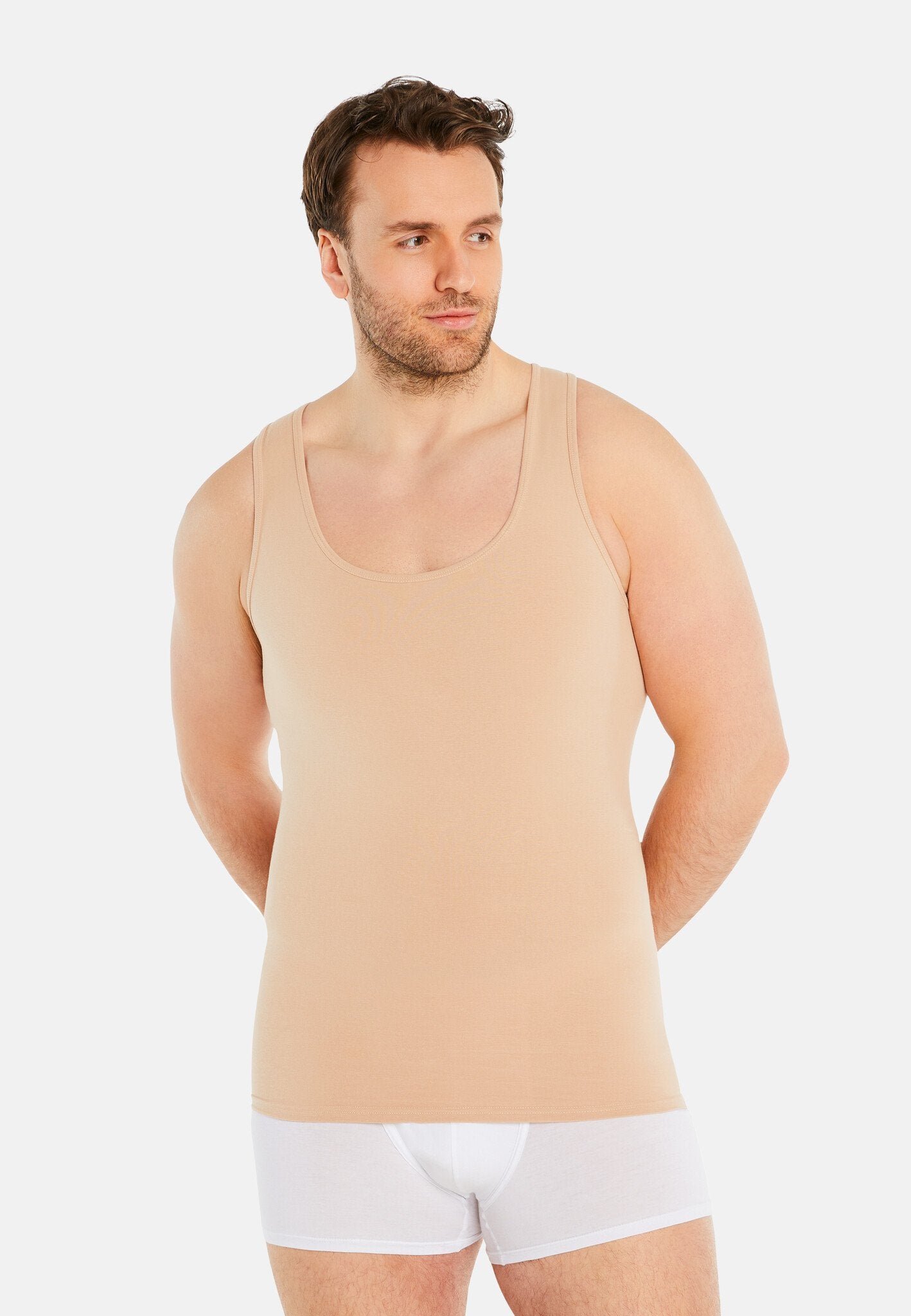 cotton compression tank