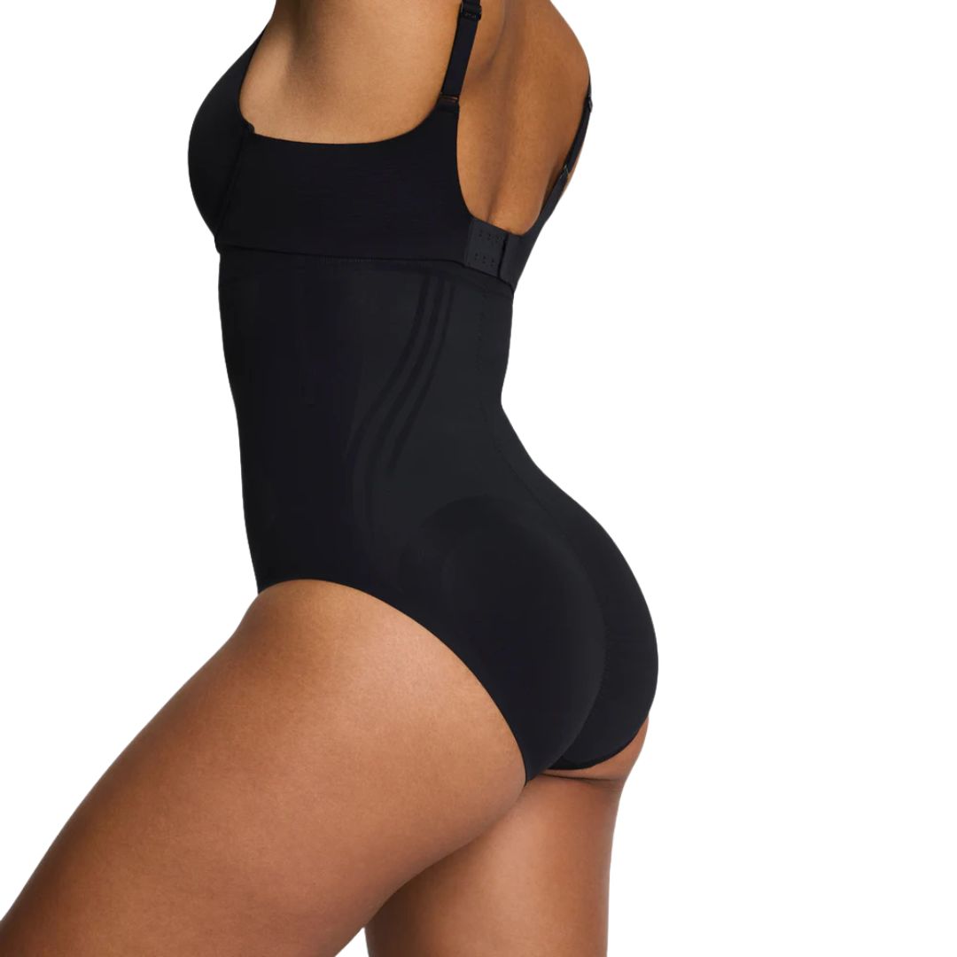 go figure high waisted brief black back