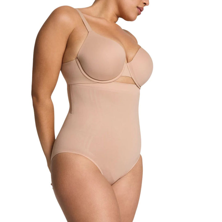 go figure hi waist brief chai