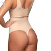 invisible high waist thong soft nude