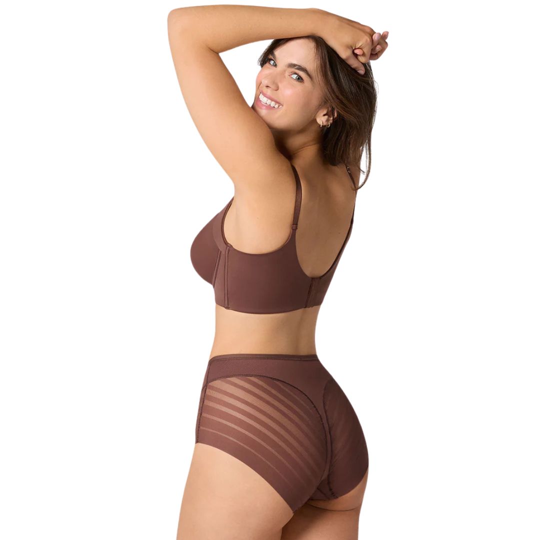Lace Stripe Undetectable Slip | Braun