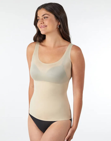 Maidenform Dames Comfort Devotion Tank Shapewear Top, Zwart (zwart), S Maidenform Dames Comfort Devotion Tank Shapewear Top, Zwart (zwart), S