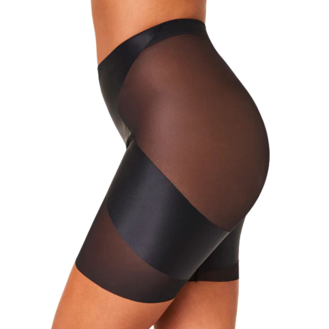 Satin-X™ Mid-Thigh Short Black