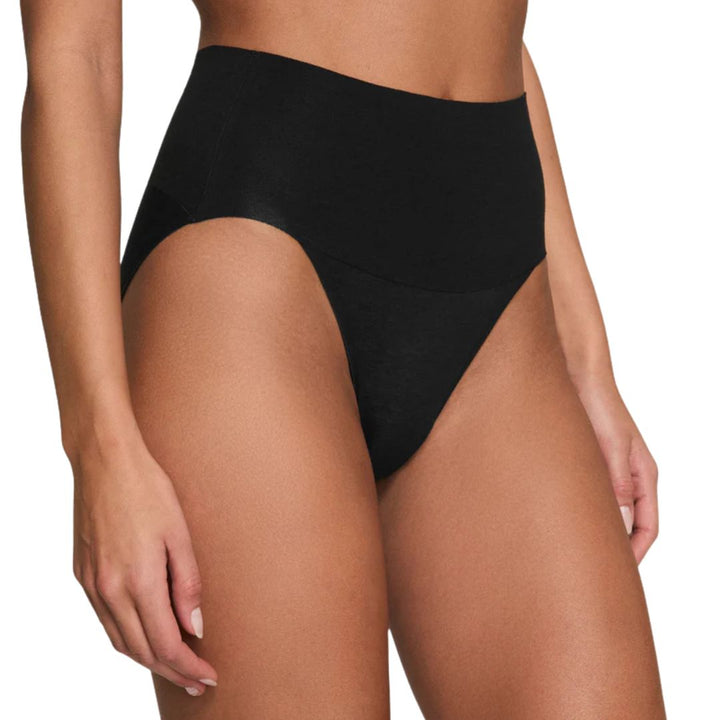 Undietectable Supima Cotton Hi-Leg Brief | Black 