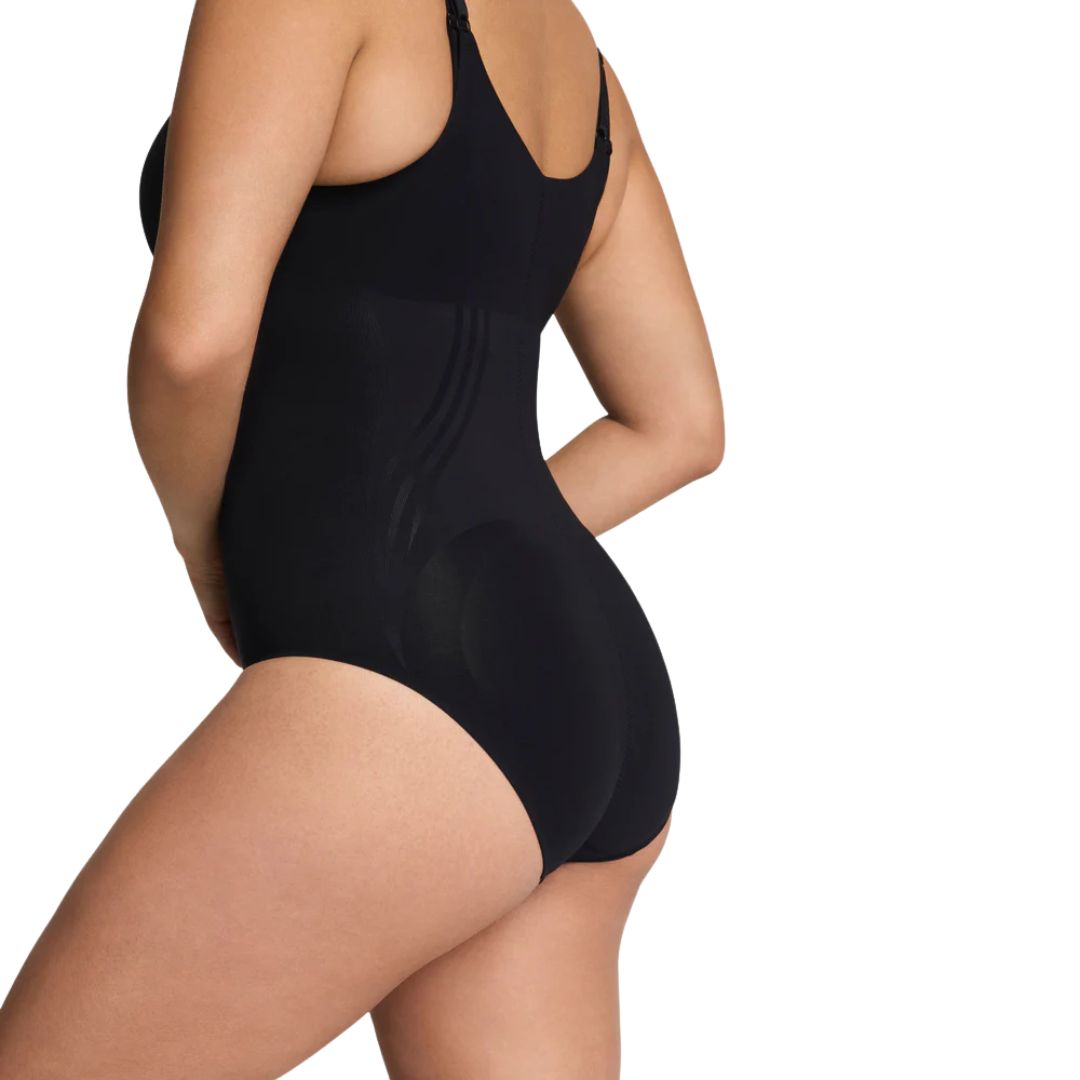 go figure body black back spanx