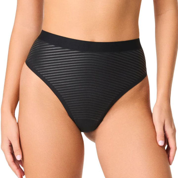 supima thong spanx black